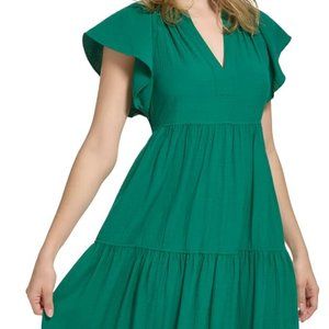Emerald Green Calvin Klein Dress, Sz. 10